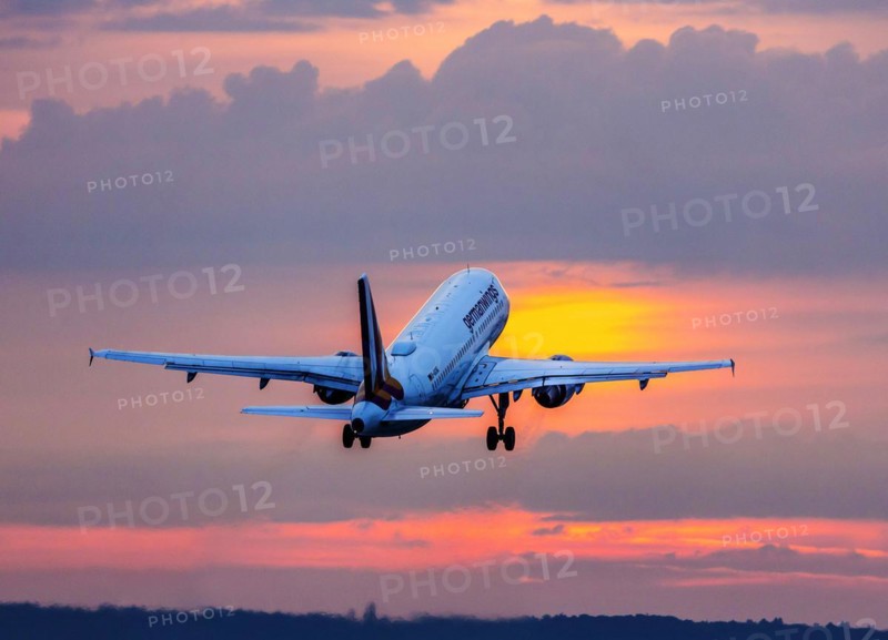 Aircraft taking off
