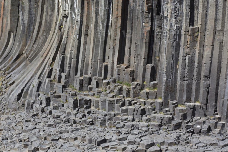 Basalt columns