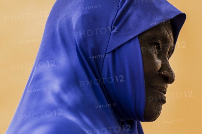Portrait of a Muslim woman