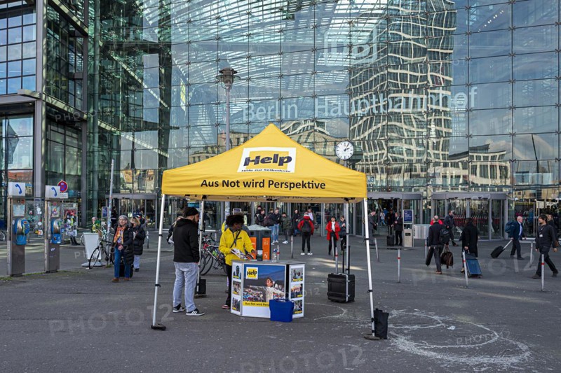 Help Self-Help Information Stand