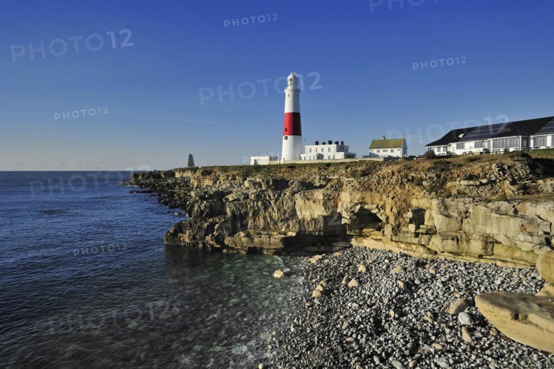 Portland Bill Lighthouse on the Isle of Portland along the Jurassic Coast