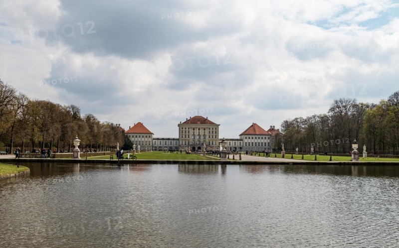 Garden side of Nymphenburg Palace