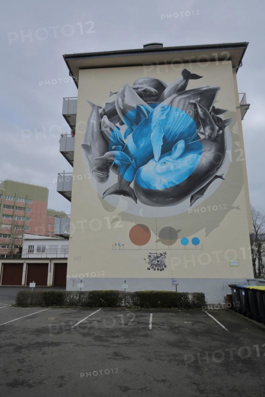 Mural Cluster No. 3 by artist group 3Steps
