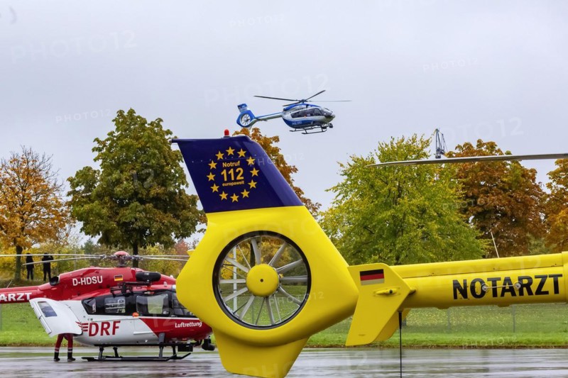Police helicopter