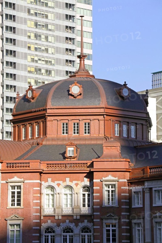 Tokyo Station Marunouchi frontage Japan