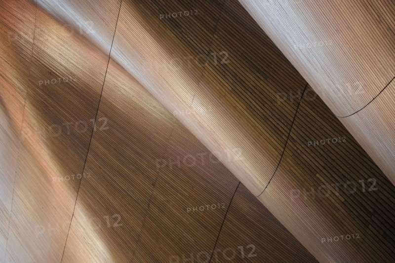 Exterior facade of the Kilden Theatre and Concert Hall. Kristiansand