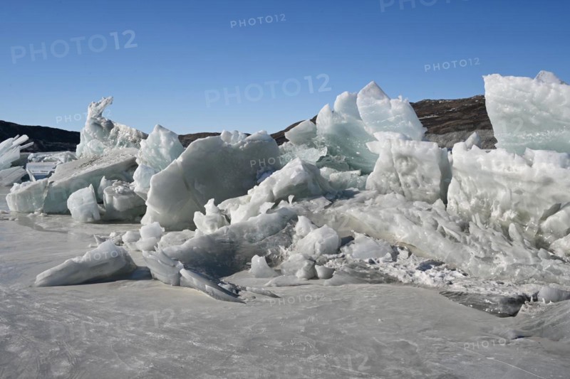 Ice on the Russell Glacier near Kangerlussuaq