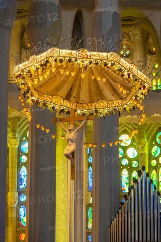Jesus Cross on the main altar