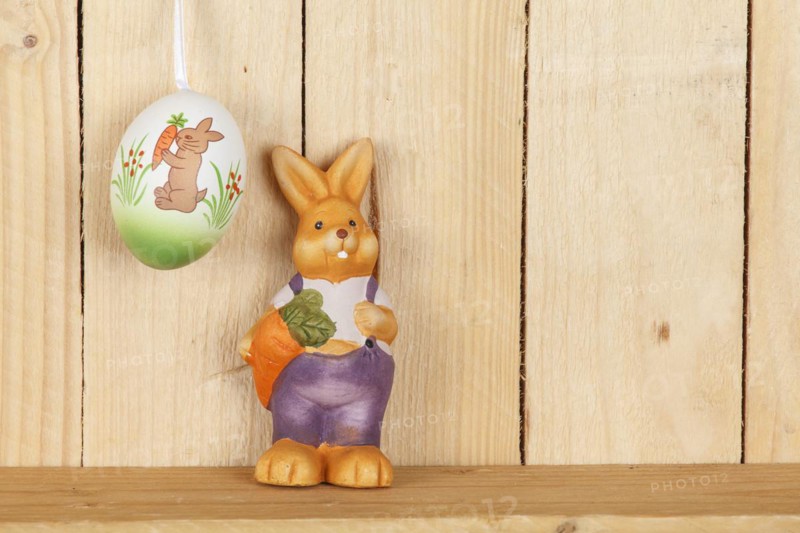 Easter Bunny and Easter Egg