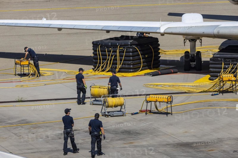 Airport fire brigade