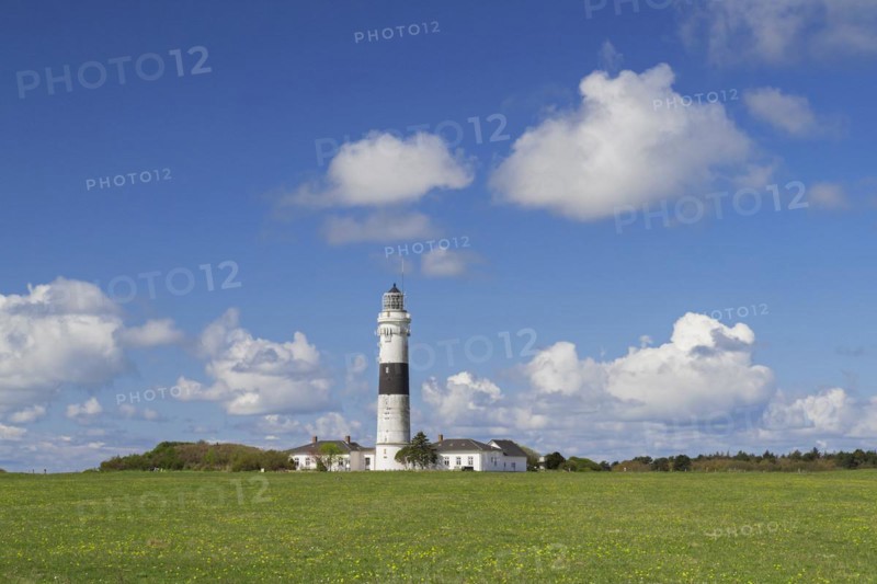 Kampen Lighthouse on the North Frisian island of Sylt