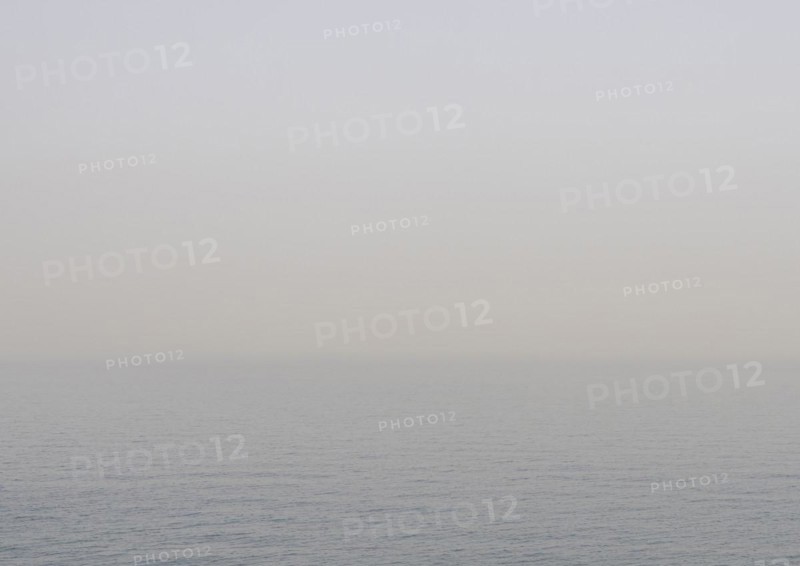 The sea on the coast of Beirut