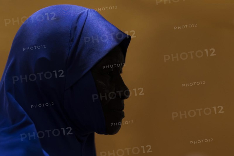 Portrait of a Muslim woman