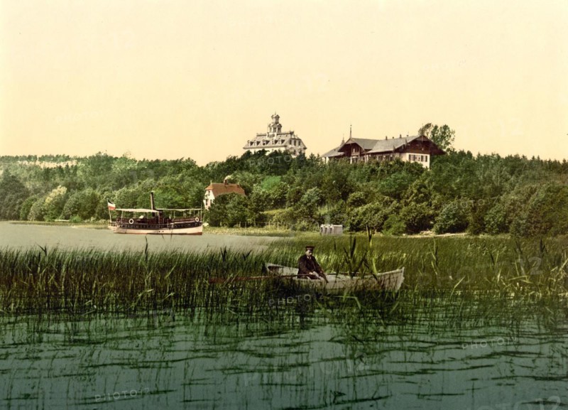 The Kellersee in Holstein Switzerland in Schleswig-Holstein