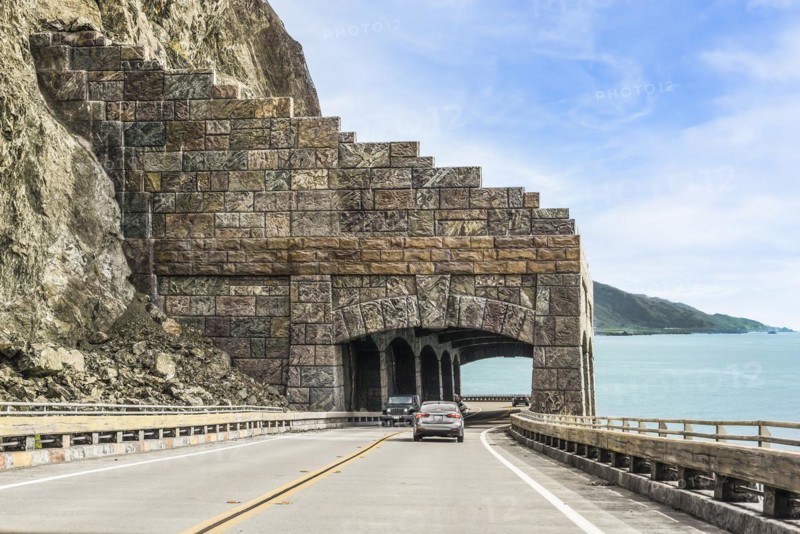 Tunnel on Highway 1 at Big Sur