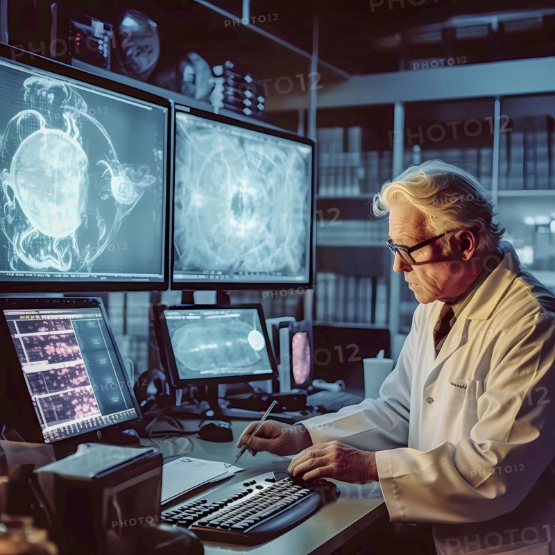 Scientists are working with artificial intelligence to research the human brain