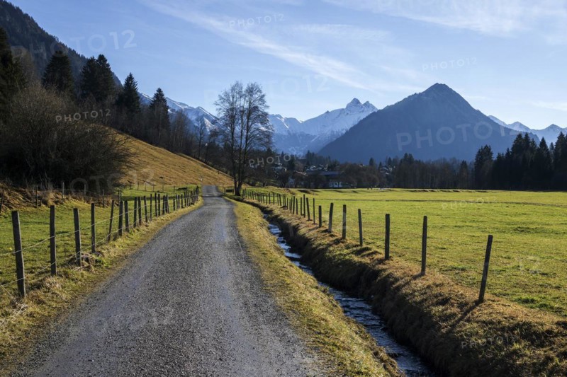 Path between Oberstdorf and Rubi