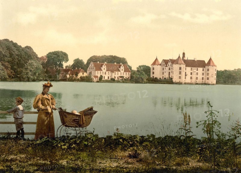 Gluecksburg Castle in Schleswig-Holstein