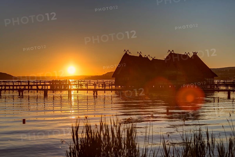 Lake Dwelling Museum Unteruhldingen in Lake Constance