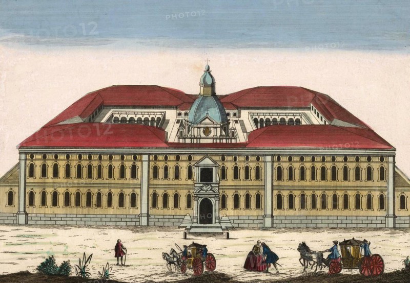 View of the Albergo dei Poveri