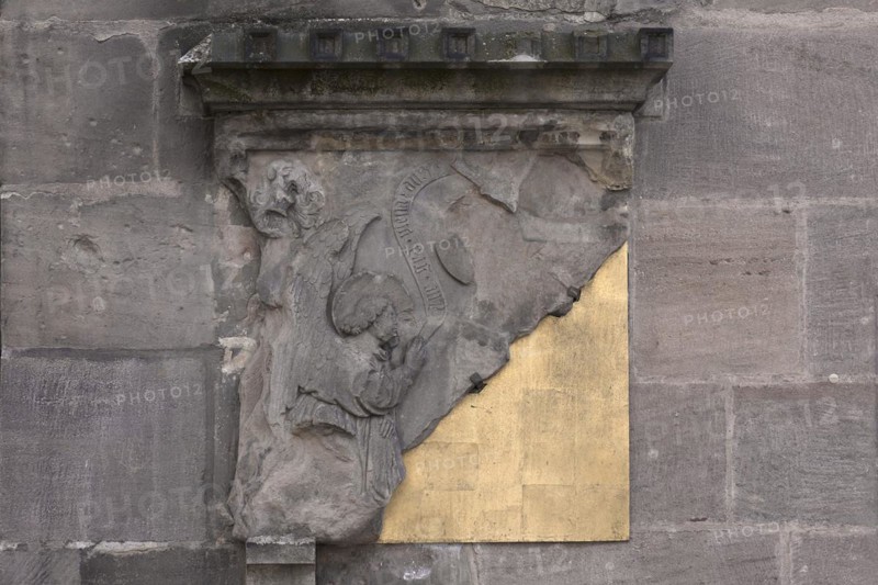 Fragment of a relief of the Annunciation