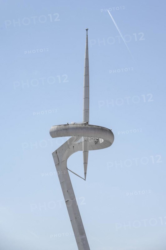 Torre de Comunicacions de Montjuic on the Olympic site