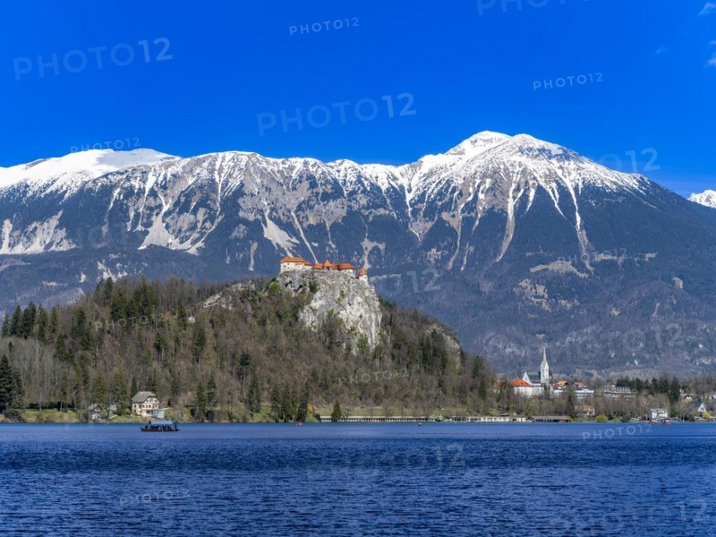 Bled Castle on Lake Bled