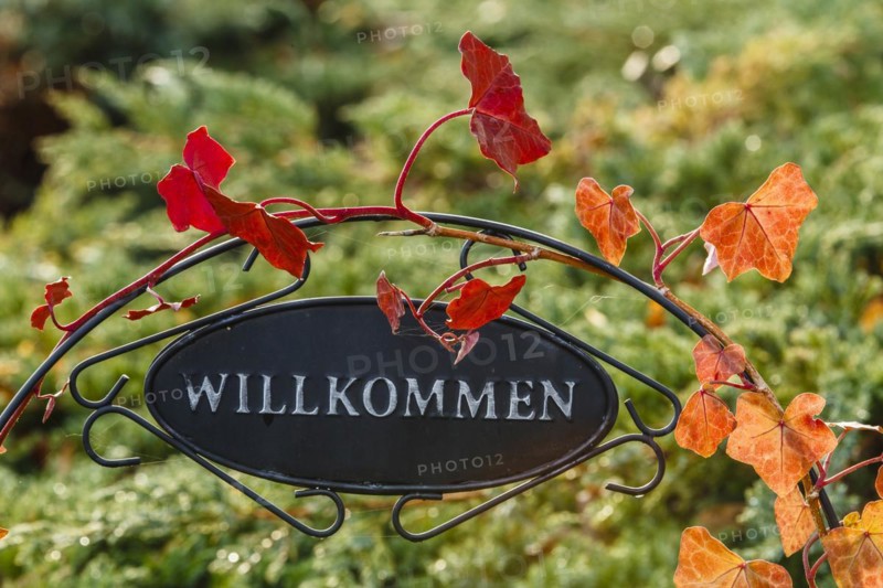 Welcome sign
