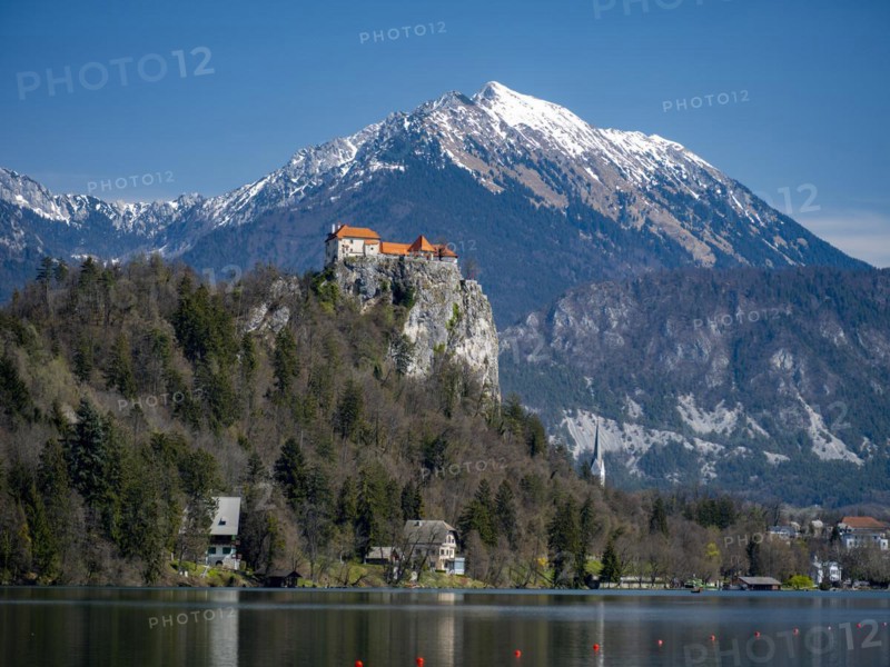 Bled Castle on Lake Bled