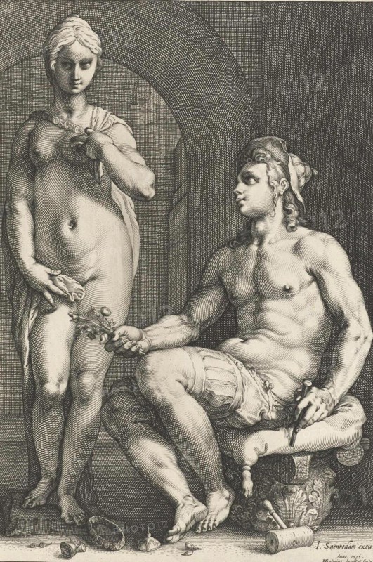 Pygmalion and Galatea