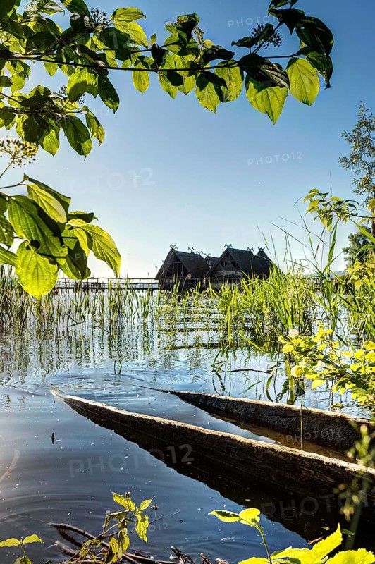 Lake Dwelling Museum Unteruhldingen in Lake Constance