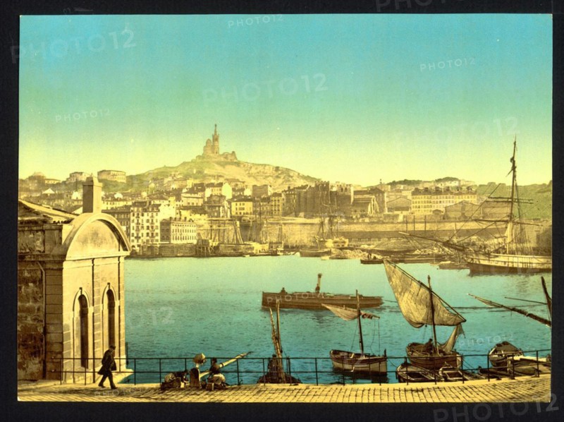 View of Notre Dame de la Garde and the Harbour