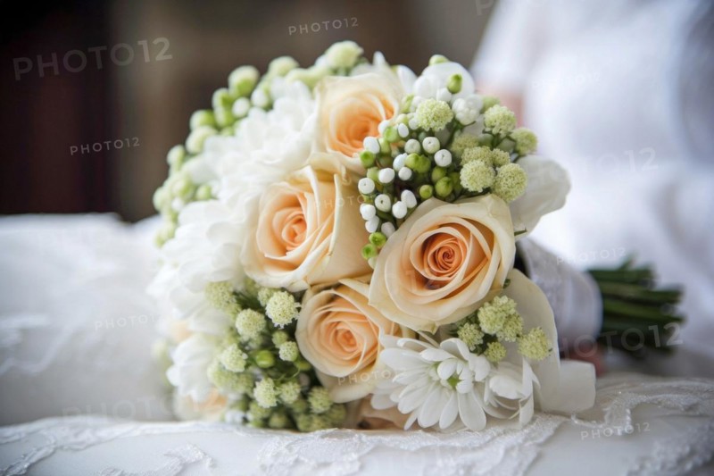 A colourful bouquet of flowers