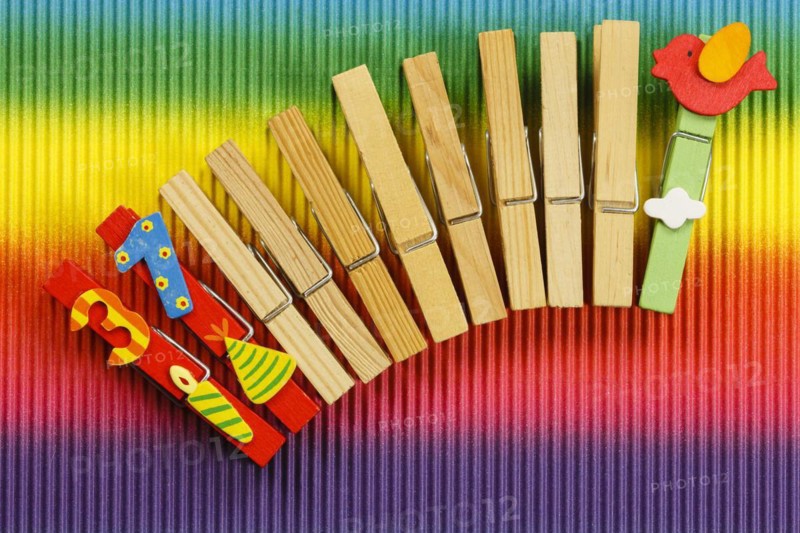 Clothes pegs and number 31