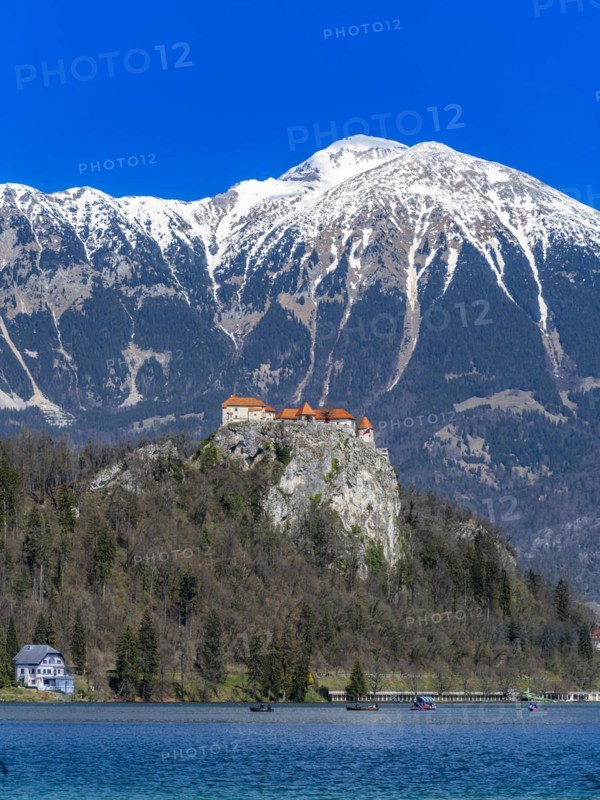 Bled Castle on Lake Bled