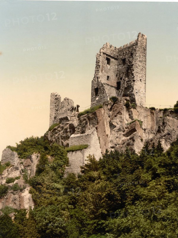 Drachenfels Castle Ruin in the Siebengebirge