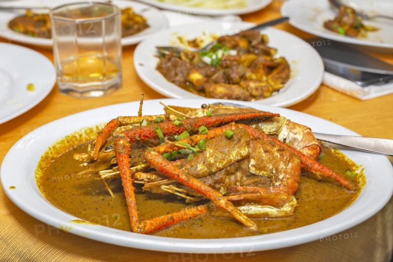 Mauritian Creole style lobster curry