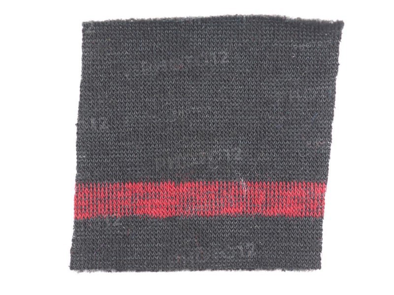 Black fabric sample