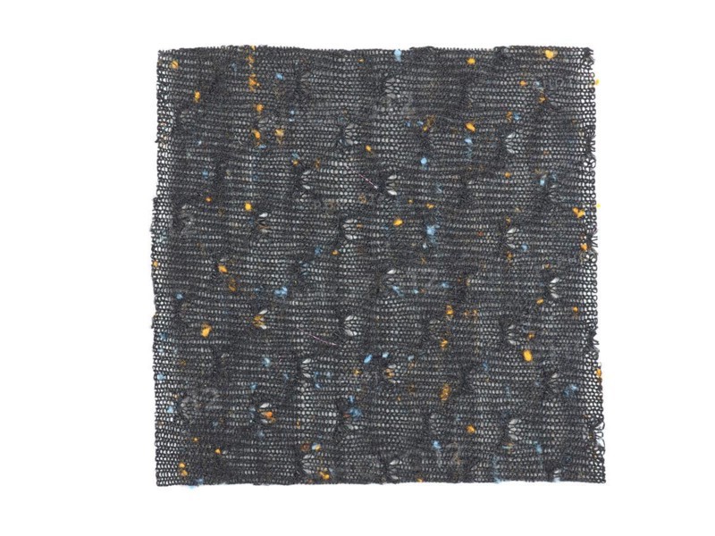 Black fabric sample