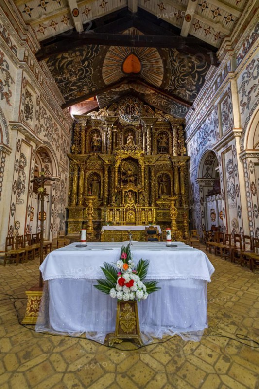 Interior of the San Miguel de Velasco mission