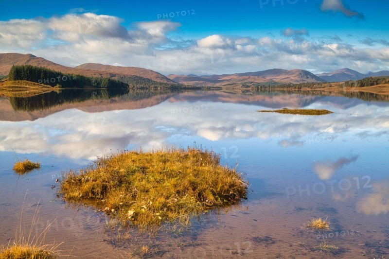 Reflection in Loch Tulla