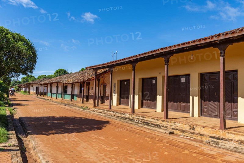 Old colonial houses