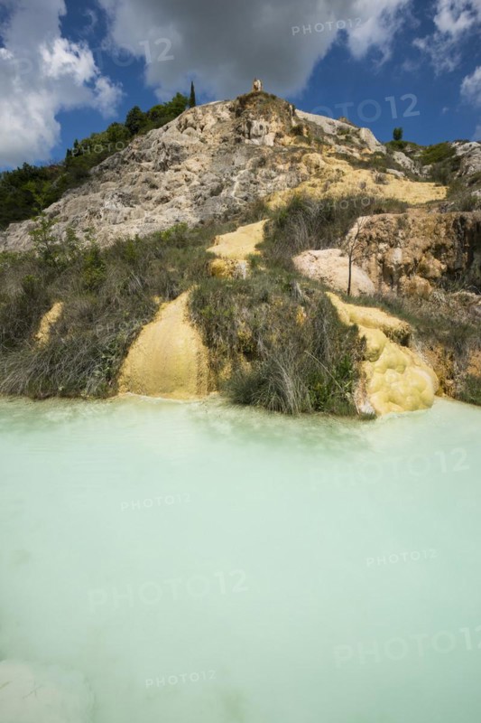 Hot springs of Bagni San Filippo
