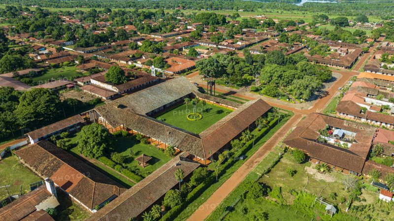 Aerial of the Concepcion mission