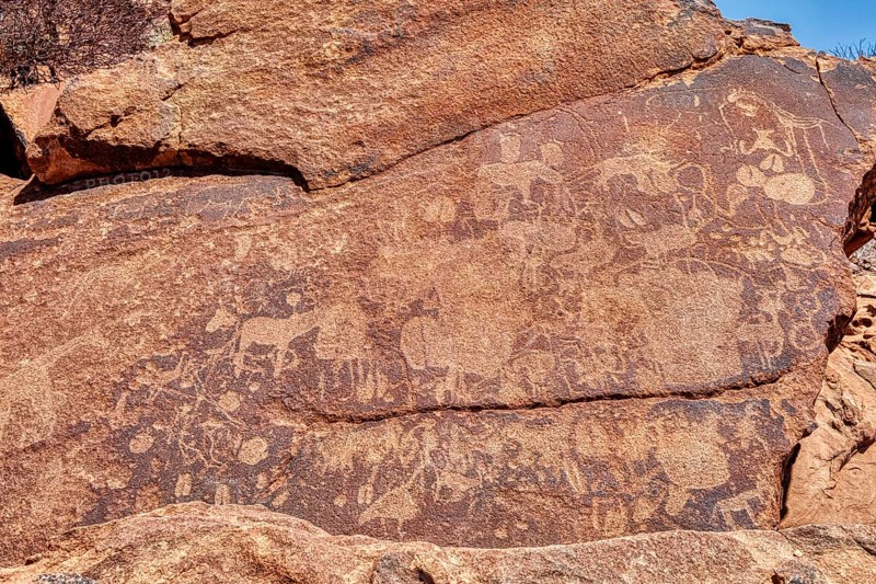 Rock engravings
