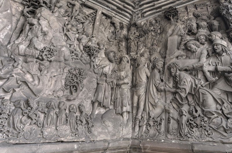 Right side of the epitaph of the Schreyer-Landauer family