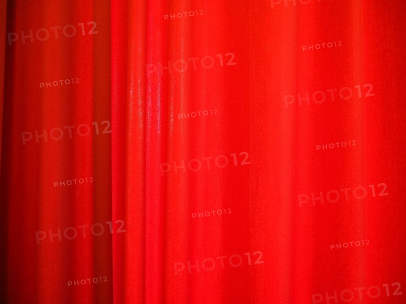 Red curtain background