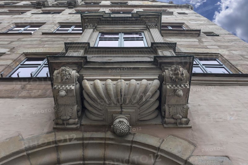 Historic oriel at the Femobaus