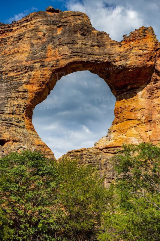Stone arch at Pedra Furada