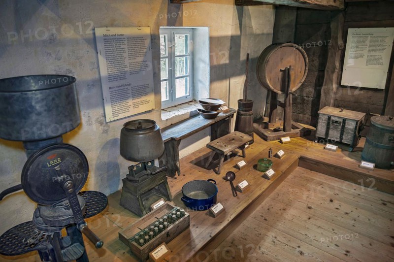 Milk and butter processing equipment